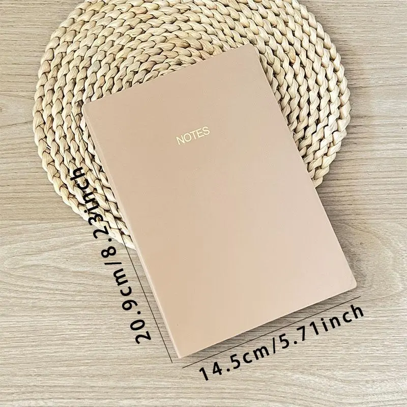 A5 Notebook, Simple Notebook, Student Journal Notebook, Stationery Supplies for Home School and Office 6