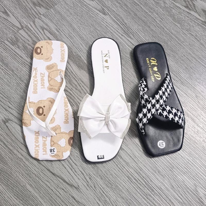 Combo 95k có ngay 3đôi dép xinh DéP Nữ Shoes GiàY