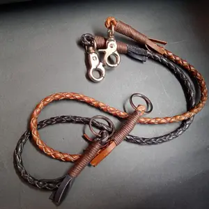 Tali kulit dompet pria anyam