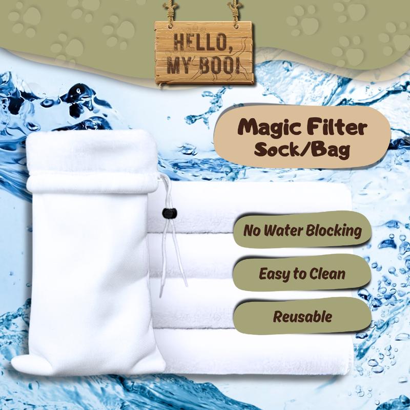 Magic Filter Sock Aquarium Durable Polyester Fiber Felt Bag for ...
