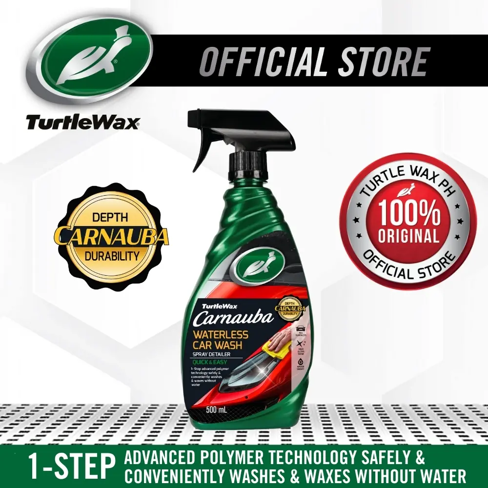 Turtle Wax Carnauba Waterless Car Wash 500ml T-2140