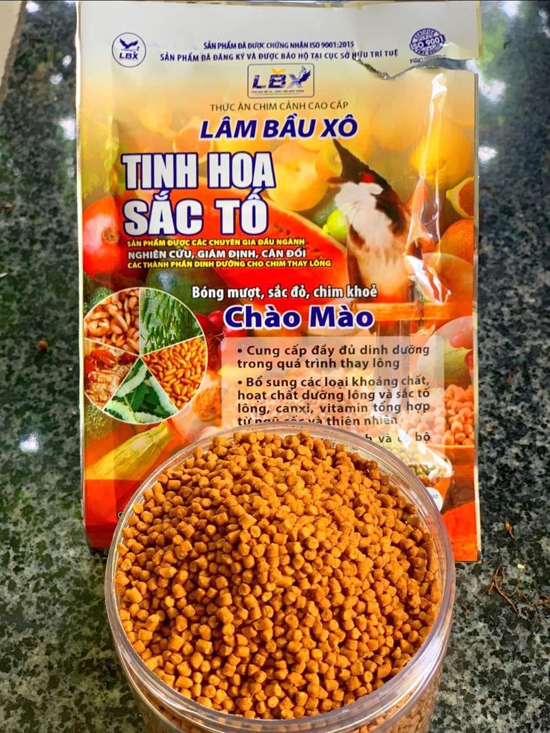 Product Introduction of Cám Tinh Hoa Sắc Tố cho Chào Mào - Thay Lông Bóng Mượt, Sắc Đỏ Chim Mát - Cung Cấp Đầy Đủ Dinh Dưỡng Cho Chim 7
