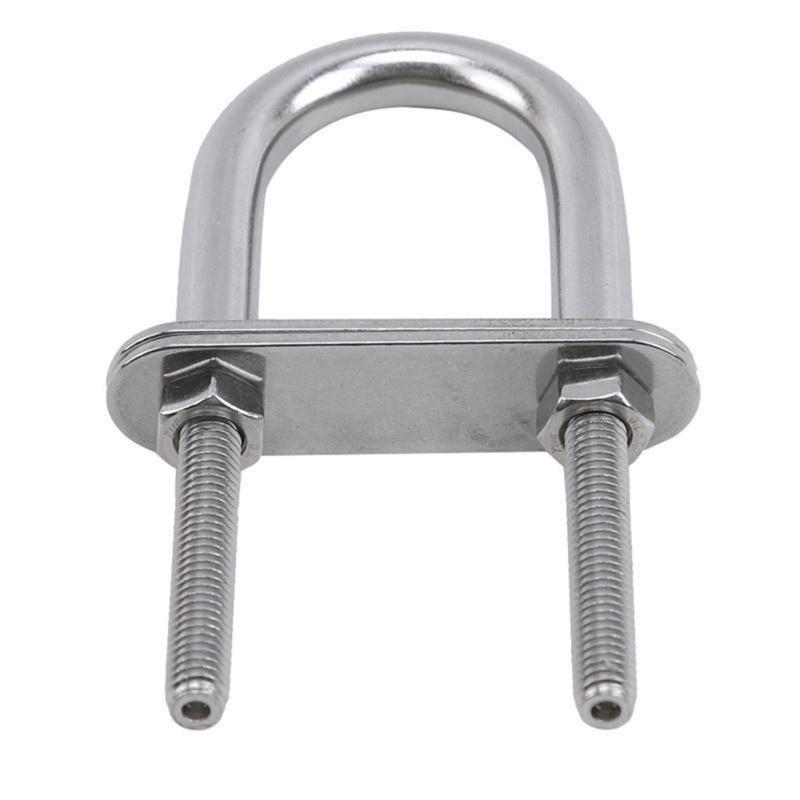 Cà Vạt Thuyền Buồm Stern Eye U-Bolt, Thép Không Gỉ, Bu Lông Hàng Hải, Thích Hợp Cho Bu Lông Dây Buộc, Thay Thế Cho Thuyền Buộc, Bu Lông U Hàng Hải, Phụ Kiện Thuyền, AH, 1 Cái 4