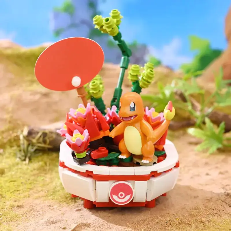 Mini Cute Plant Bonsai Building Blocks, Animal Plant Ornamental Blocks, Building Toys for Kids and Adults, Home Decoration 0