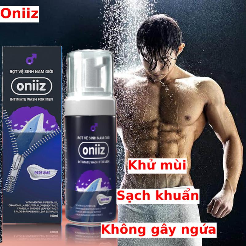 Chai vệ sinh nam, dung dịch vệ sinh Nam Oniiz 100ml chăm sóc cơ thể nam khử mùi cơ thể