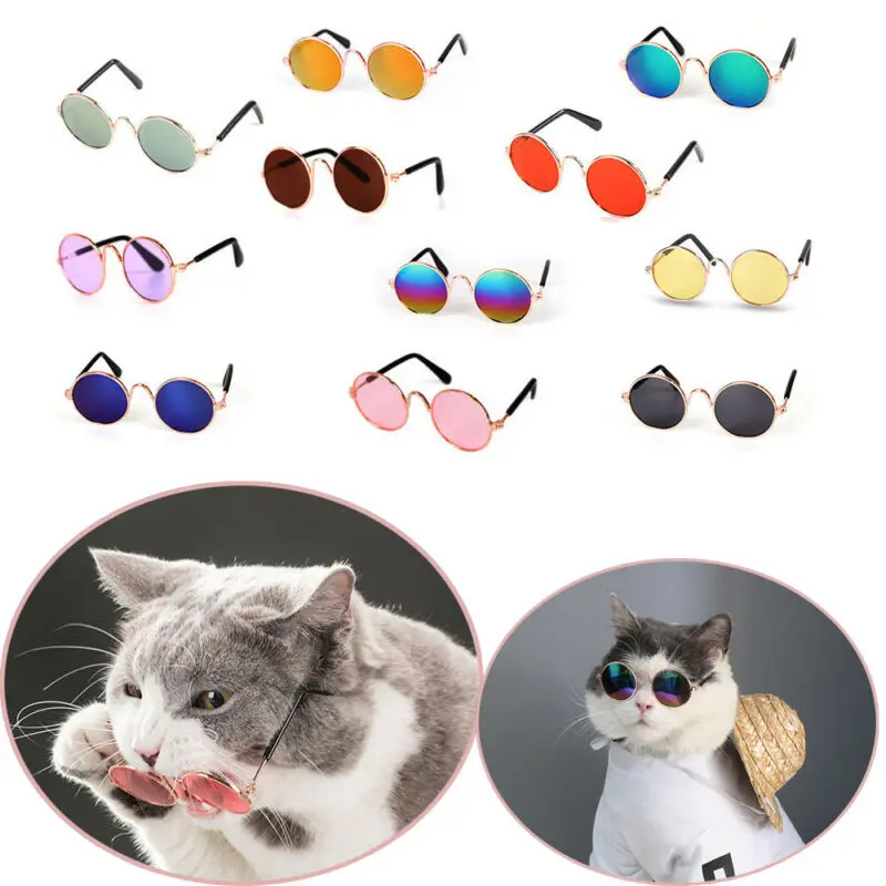 Kacamata Kucing/Kacamata Pelindung Sinar UV untuk Anjing / Kucing