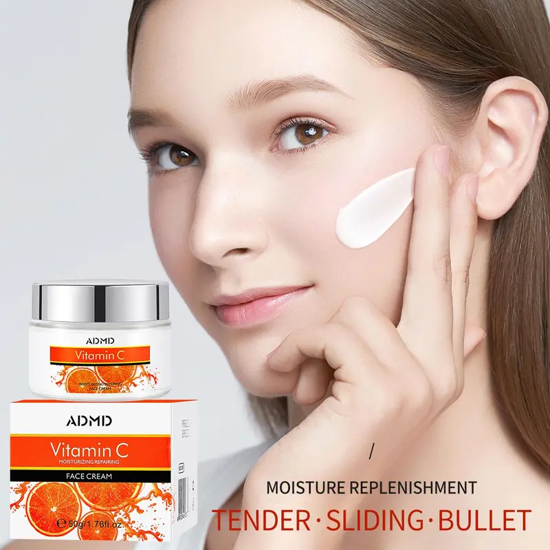 Comfort Vitamin C Moisturizing Skincare Cream, Hydrating Nourishing Face Care Cream, Gentle Face Moisturizer for Soothing Dry Skin, Face Skin Care Vitamins Products for Women & Men 2