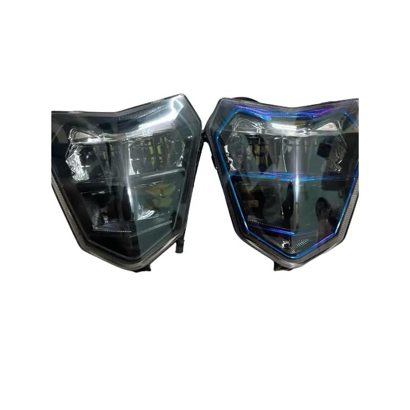  Đèn zinpat Xmen 2 Tầng màu titan cho xe điện Xmen   lắp mặt nạ bi cầu  