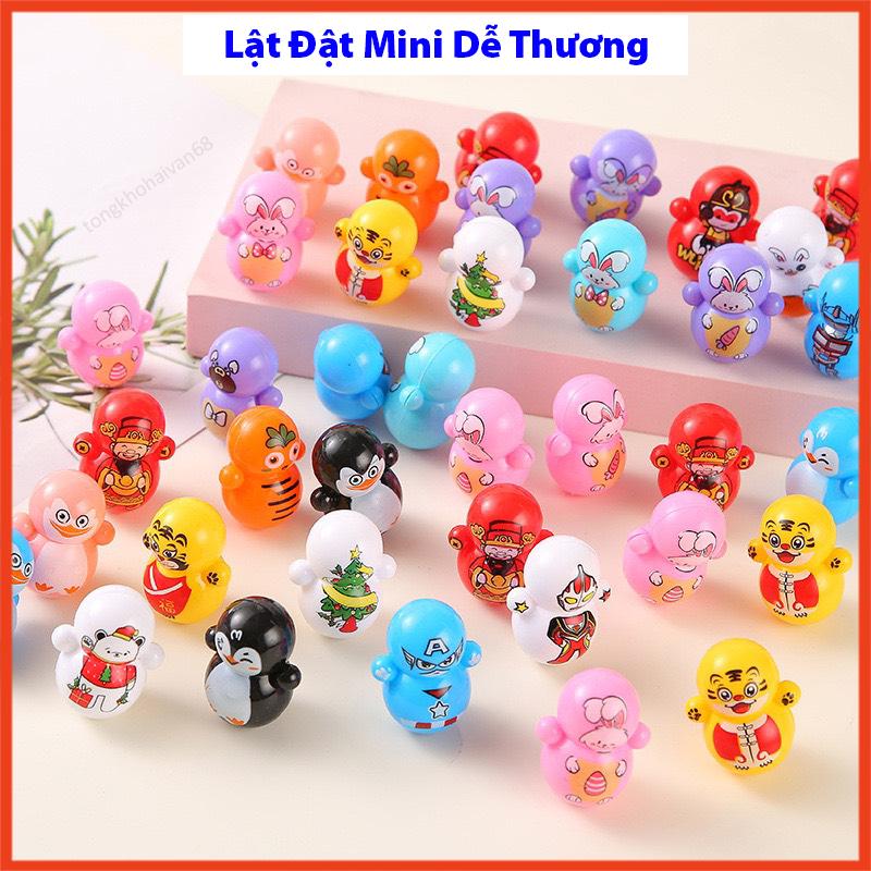 Product Introduction of Lật đật mini đồ chơi giải trí nhiều nhân vật hoạt hình mẫu mã mới cute dễ thương đáng yêu 0