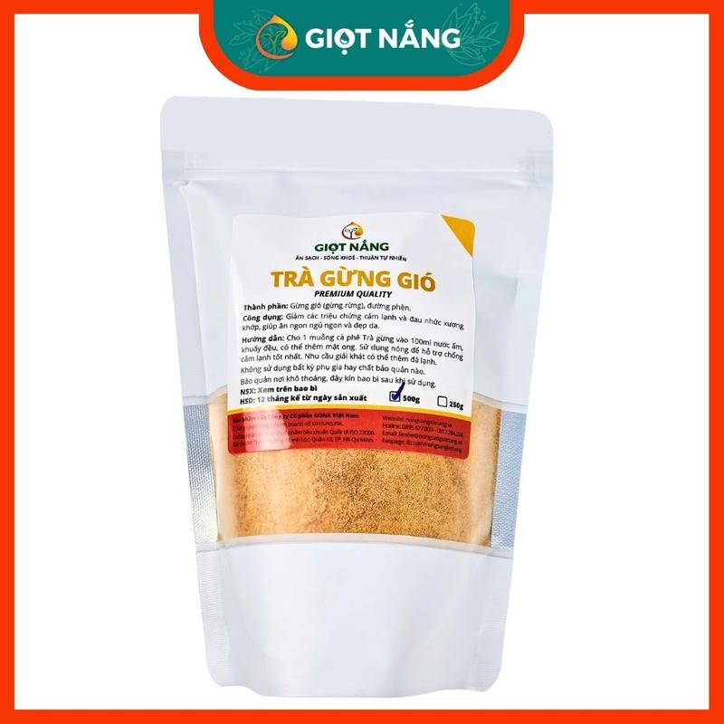 Trà Gừng Gió Gừng Rừng Tây Nguyên từ Nông sản Giọt Nắng Nước Trà Tea
