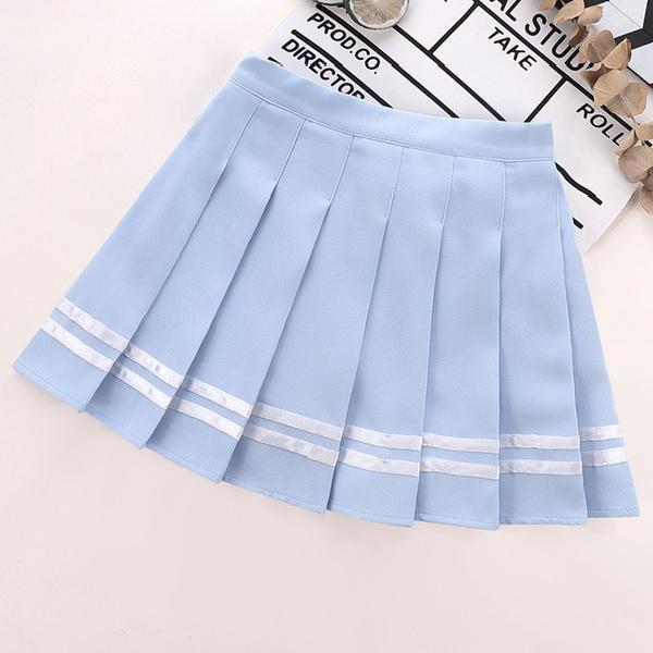 Chân Váy Xếp Ly, Thời Trang Đáng Yêu, Phong Cách Preppy, Dành Cho Bé Gái, Chân Váy Ngắn Trẻ Em, Phong Cách Hàn Quốc, Thích Hợp Cho Mùa Xuân Và Mùa Thu, Chân Váy Đồng Phục Học Sinh, Dễ Phối Đồ, Hàng Mới Về 5