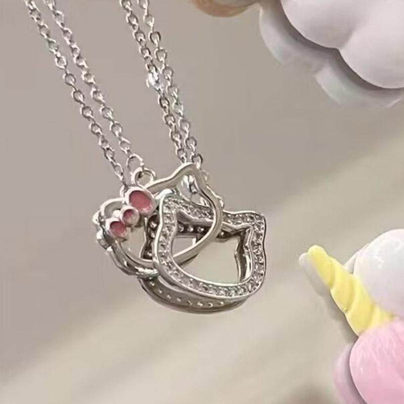 Product Introduction of Vòng Cổ Mèo, Thiết Kế Mèo Con Dễ Thương, Sáng Bóng, Thời Trang Hàn Quốc, Dây Chuyền Xương Đòn, Phong Cách Hoạt Hình, Vòng Cổ Ngọt Ngào, F0Y9 25