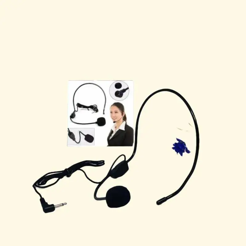 Mikrofon Bando Clip On untuk Youtuber dan MC - Microphone DM