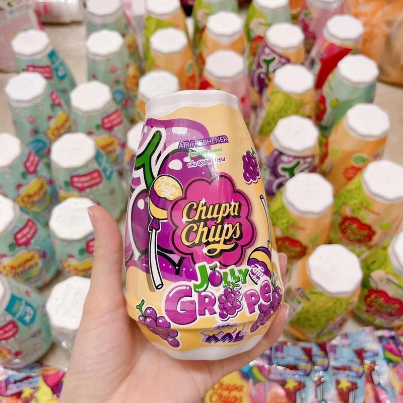 Sáp thơm Chupa Chups Gel Air Freshener kẹo trái cây size XXL sử dụng lên đến 45ngày Dầu Thơm Phòng Dầu Thơm