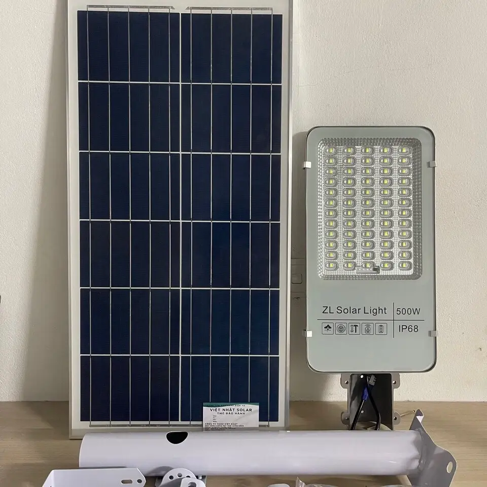 Đèn Bàn Chải Mắt Ngọc Năng Lượng Mặt Trời 400W-500W