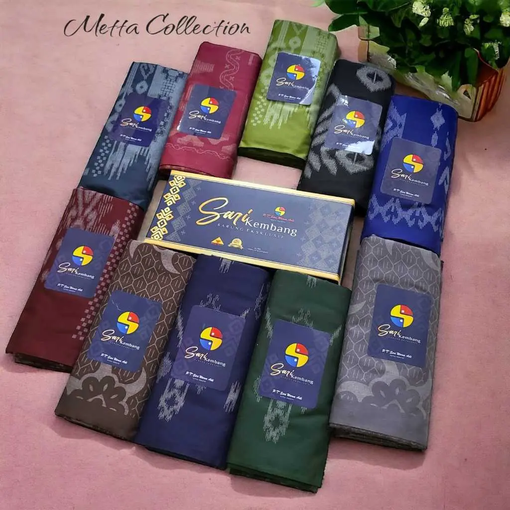 Grosir 10pcs Sarung Sari Kembang Ekslusif | Imtiaz Moslem Motif Muslim