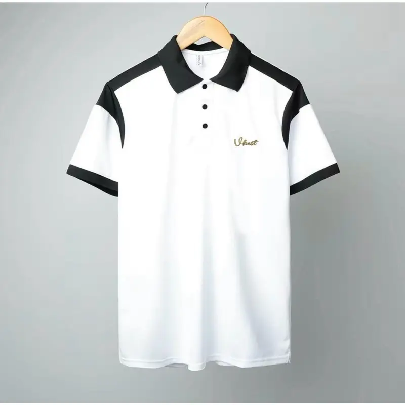 Áo polo nam cổ bẻ thêu VBEST vải poly cá sấu thoáng mát,thấm hút mồ hôi,trẻ trung năng động 1