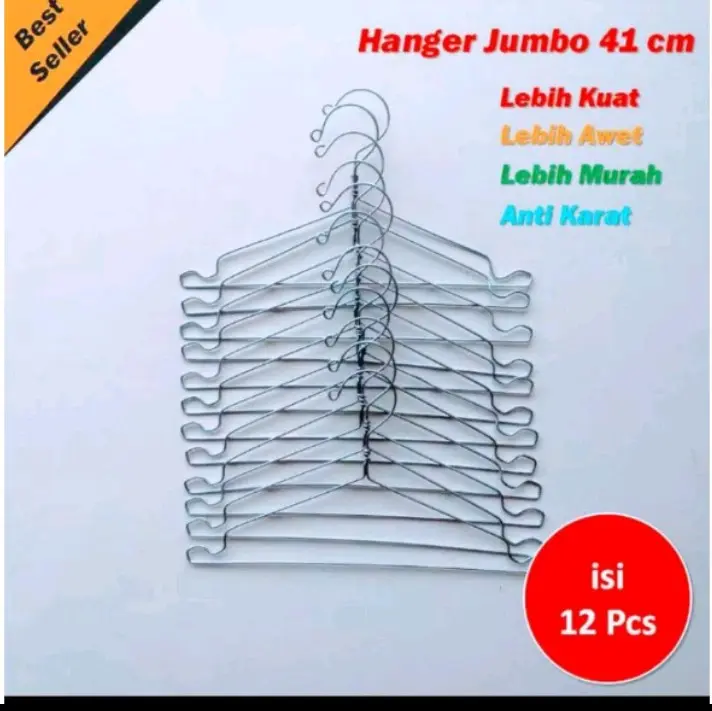 Gantungan baju,Hanger baju besi dewasa