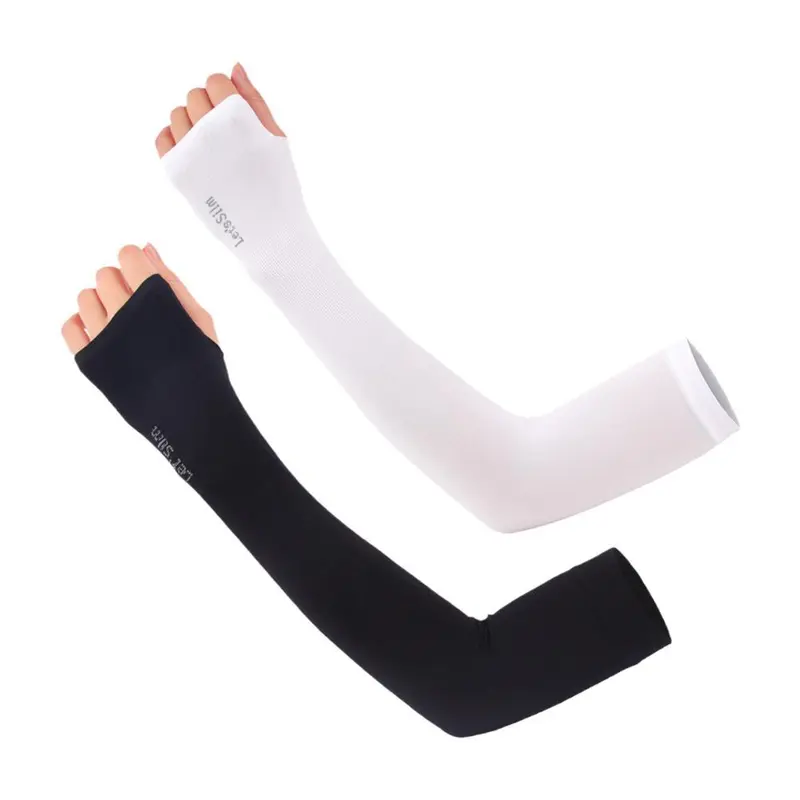 Tay Áo Băng Chống Nắng, 2 Chiếc, Unisex, Che Tay Áo, Thích Hợp Cho Thể Thao, Chạy Bộ, Đạp Xe, Thể Thao, E9Q8 6