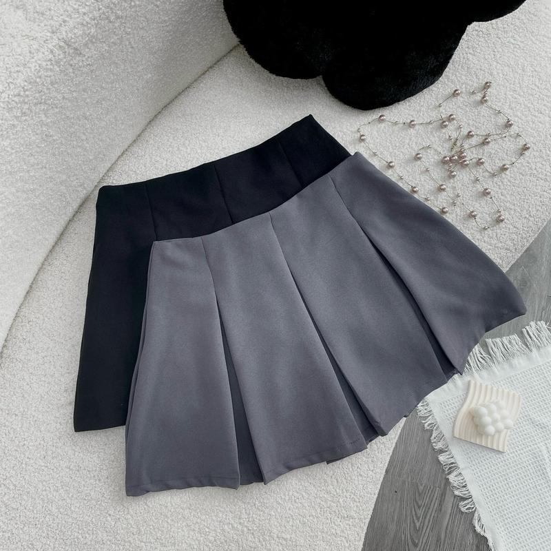 Chân váy tennis bigsize vải đẹp from xinh cho nữ từ 50kg đến 95kg vải tây mềm xinh xắn CV412