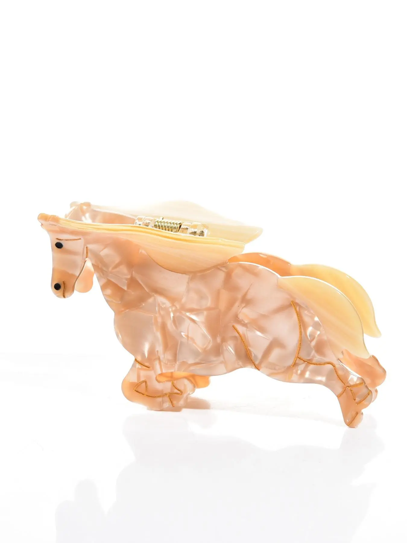 Cute Horse Design Hair Claw, Casual and Versatile Claw Clip for Women & Girls, Cute All-match Fashion Accessories for Daily Wear, Exquisite Jewelry for Birthday Gifts