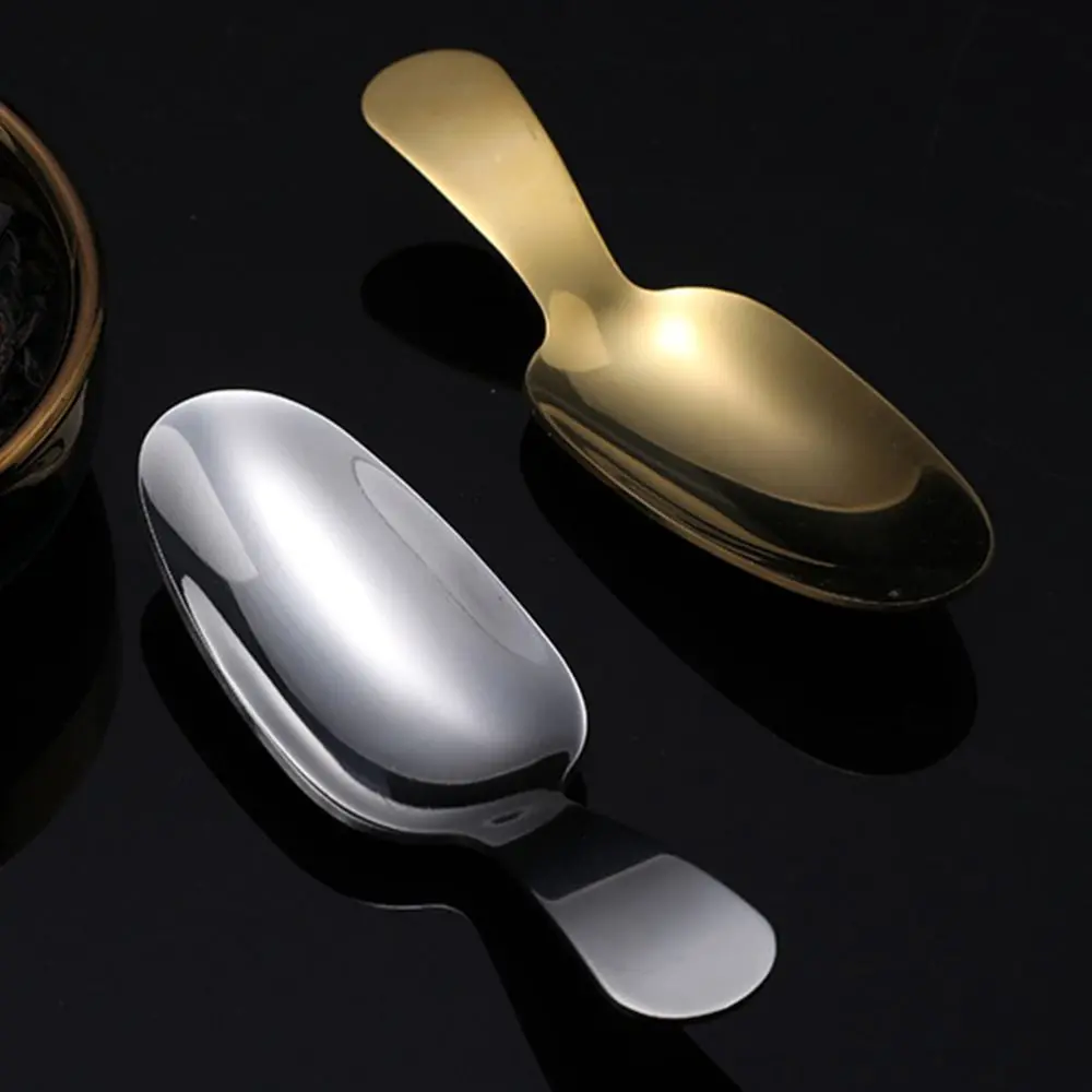 Salt Stainless Steel Kitchen Seasoning Coffee Spoon Loose Tea Scoop Tableware Flatware
