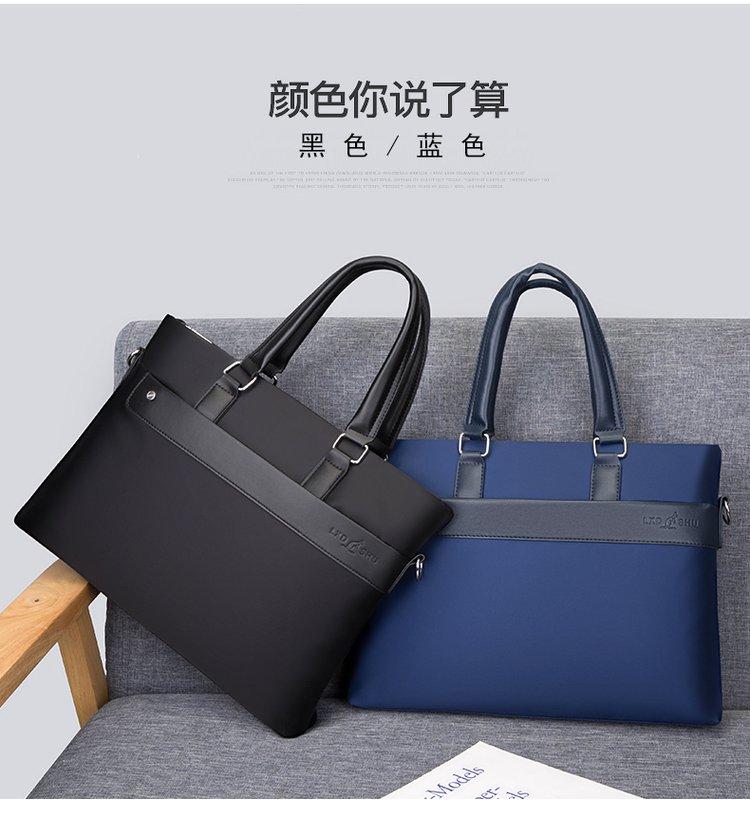 Product Introduction of Zipper Shoulder Bag Free Size Nylon Cloth Shoulder Crossbody Tote for Men 23