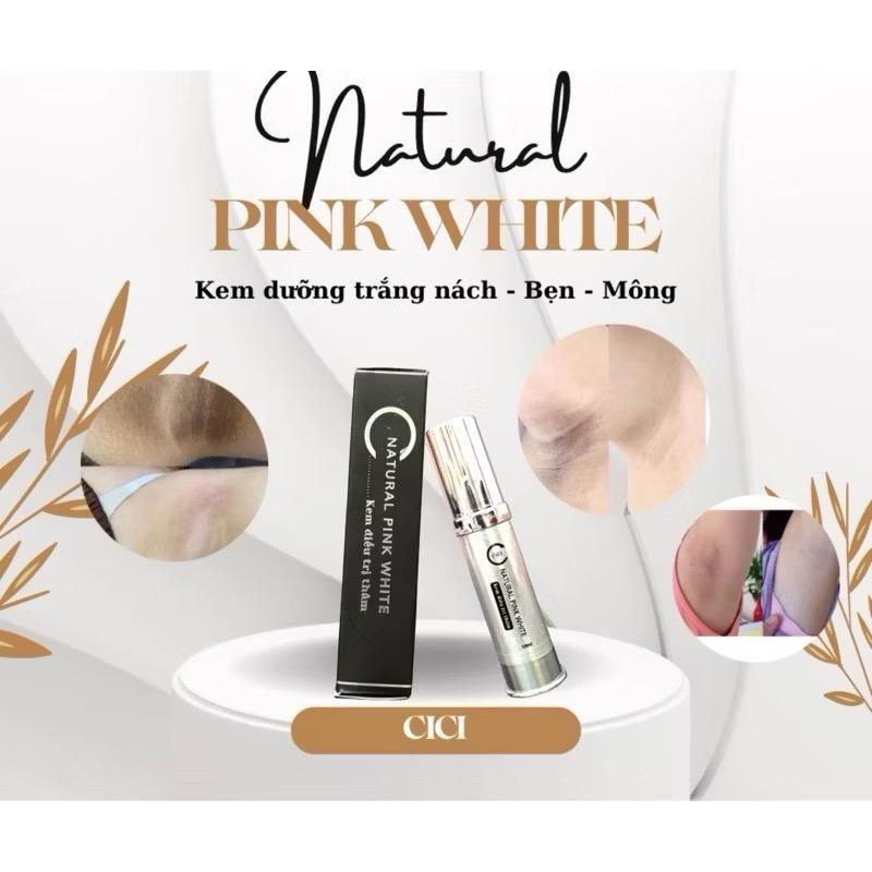 ￼SỈ 5 LỌ KEM NATURAL PINK WHITE DƯỠNG TRẮNG NÁCH BẸN MÔNG 1