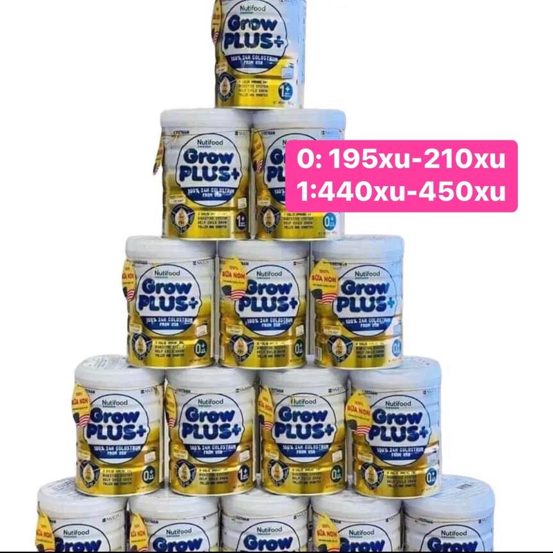 Sữa bột Nuti GrowPlus vàng sữa non 24h cho bé