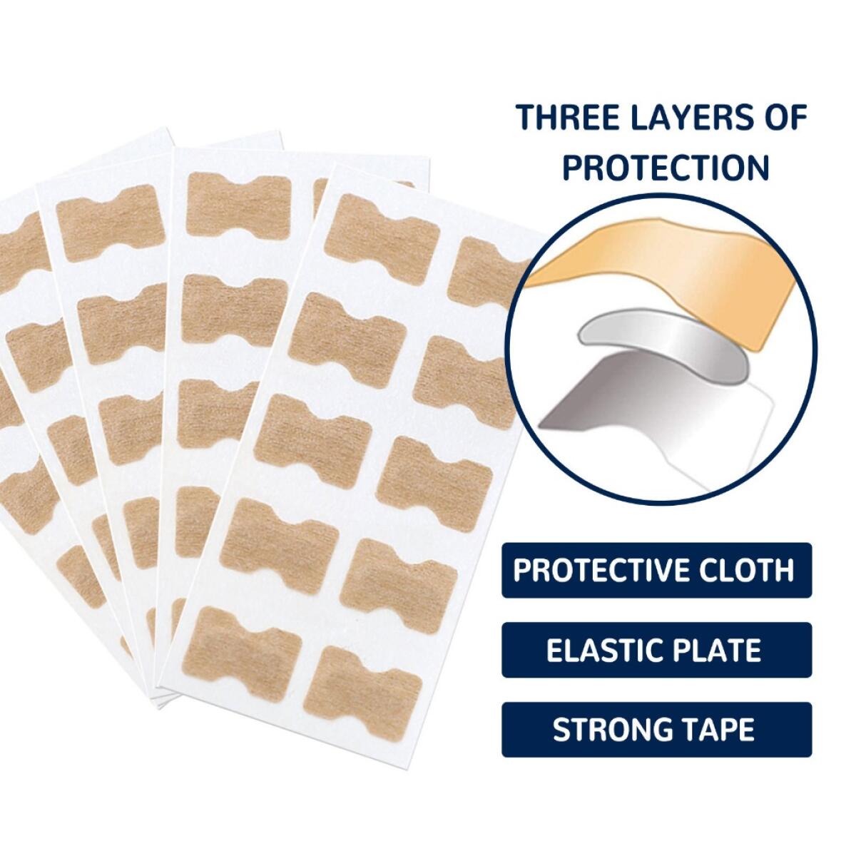 50PCS Plester Kuku Kaki  - Patch Untuk Memperbaiki Kuku Kaki /Stiker Perawatan Kuku Tumbuh Ke Dalam/ Plester Jamur Kuku