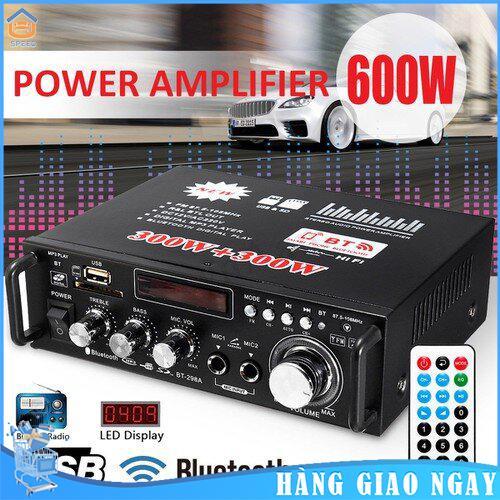 FREESHIPKhuếch đại công suất-Amply Mini Karaoke Bluetooth BT-298A Âm ly Bluetooth Karaoke Tại Nhà Amli Cho Xe Ô Tô – Bảo Hành 12 Tháng-Bộ khuếch đại Bluetooth