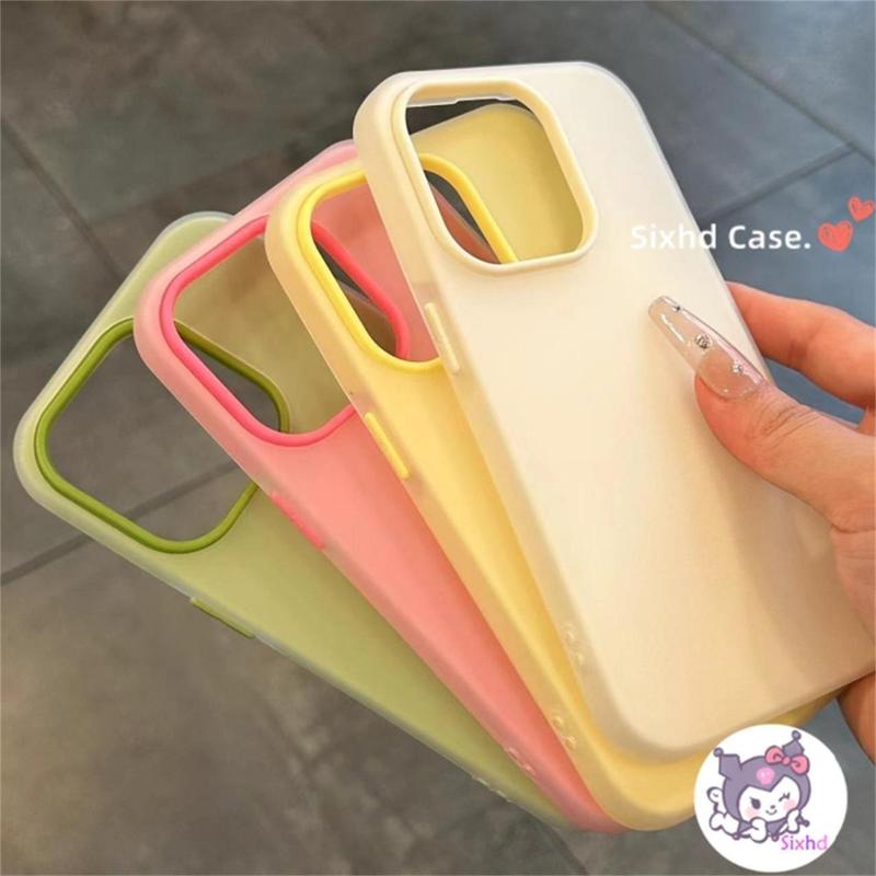 Casing For Redmi 15C 14C 14R 13C 12C 10C 13 12 A5 A3 Note 14s 13 12 11s 10 Pro 9s Poco C85 C75 C71 Ins Korean Frosted 2 in 1 Dopamine Cellphone Cases Shockproof Protective Cover