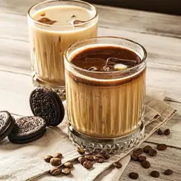 Bộ 6 ly thủy tinh 340ml dùng trong quán cafe sang trọng