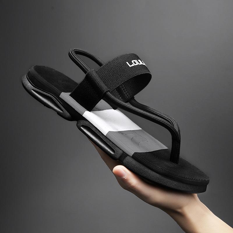 New Men's Sandals Dual-Use Outdoor Casual Beach Shoes Men's Foreign Trade Slippers Men's Platform Non-Slip 2