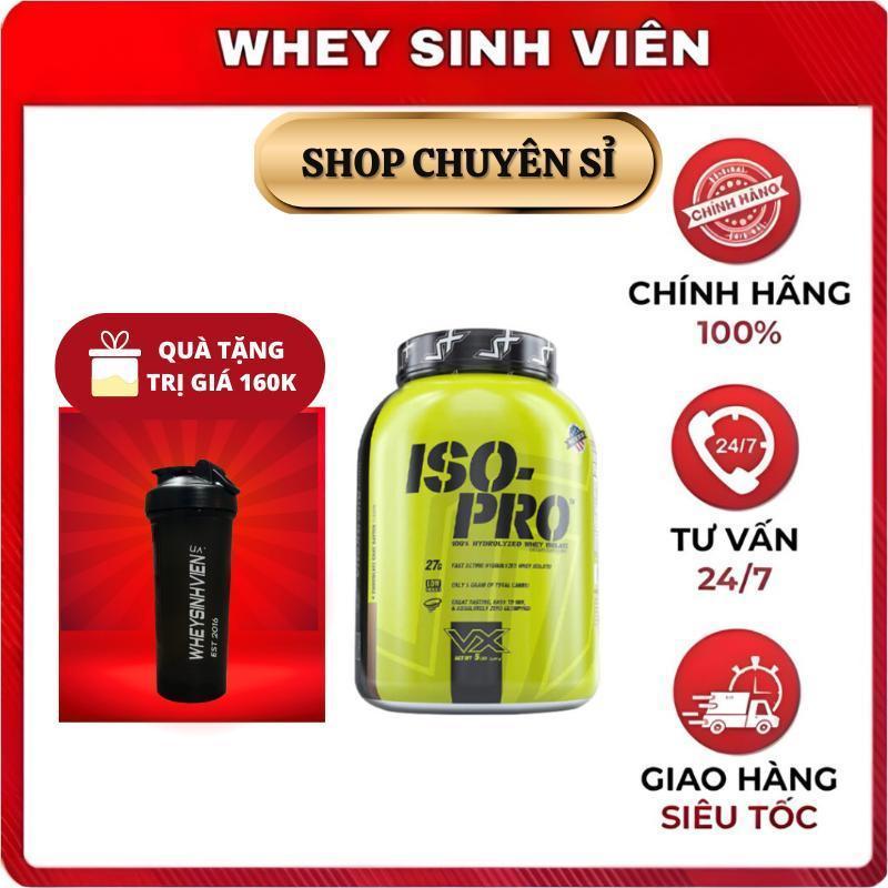 [Chính hãng]Thực Phẩm Bổ Sung Protein  HYDROLYZED WHEY ISOLATE VitaXtrong Iso Pro 5lbs