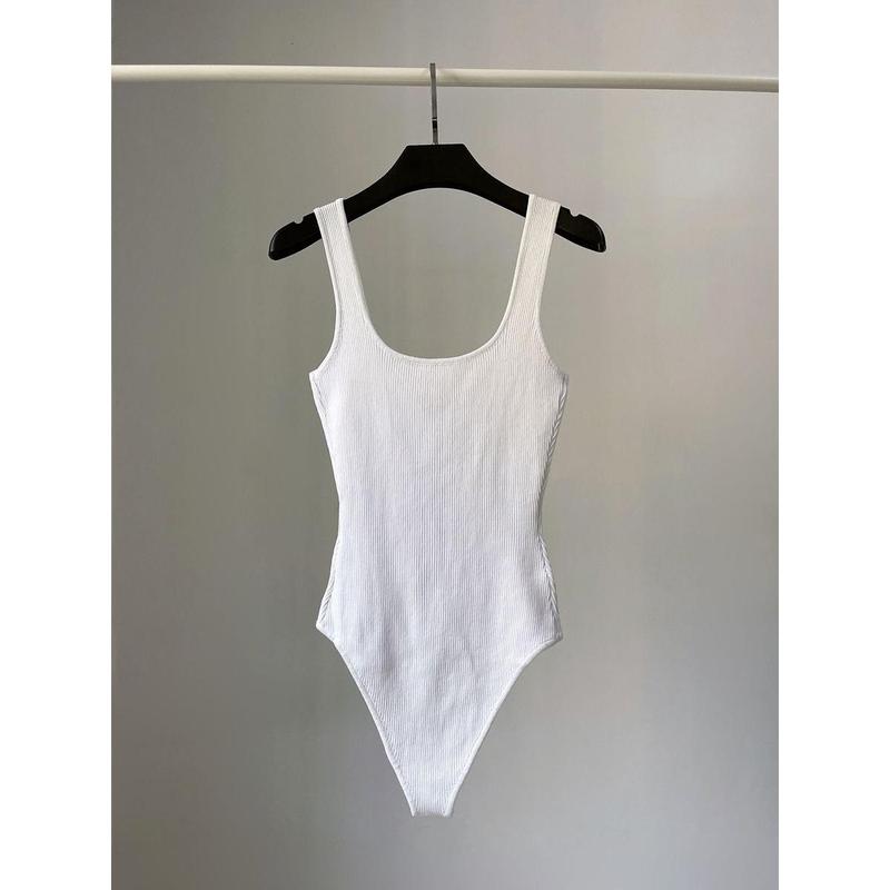 Áo Jumpsuit Quần Trễ Vai Phong Cách Phương Tây, Gợi Cảm, Hai Dây, Không Tay, Thích Hợp Cho Phụ Nữ, Có Thể Mặc Bên Trong Hoặc Ngoài Trời, Thời Trang, Cô Gái Nóng Bỏng Top Women 2