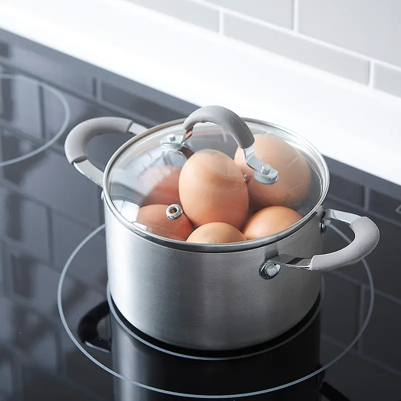 Nồi chảo nhôm LocknLock mini Handycook không dùng trên bếp từ - chống dính Chính hãng, nấu đồ ăn dặm  - HAPO 6
