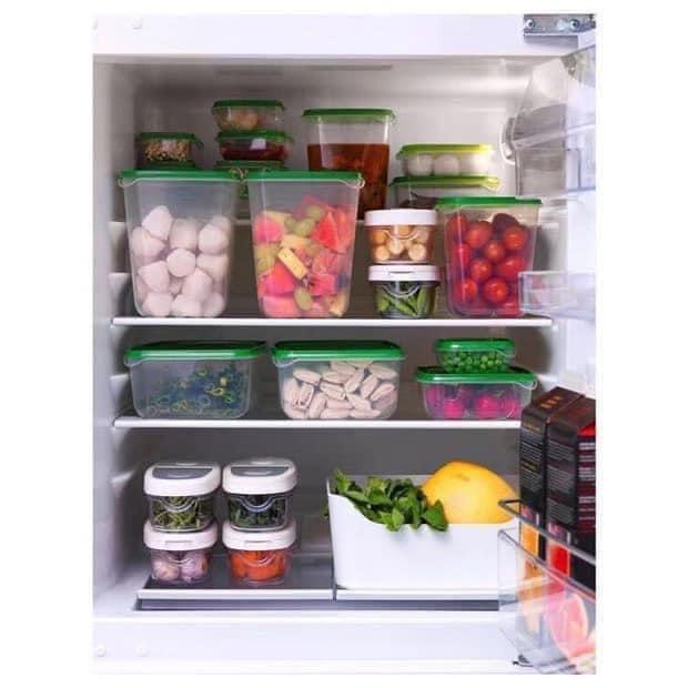 Product Introduction of Set 17 hộp nhựa tủ lạnh cao cấp bảo quản đồ ăn-Hộp đựng thực phẩm 19