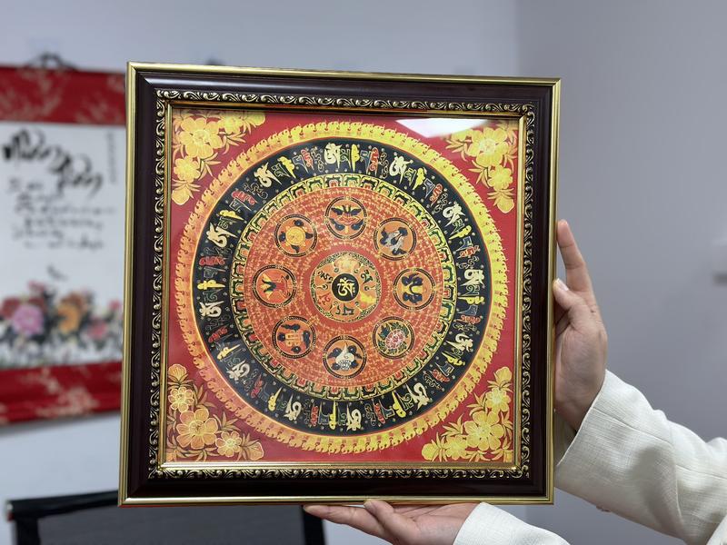 Tranh Mandala Trang Trí Nhà Cửa, Phòng Thờ, Nơi Làm Việc Decor Decor Phòng 3