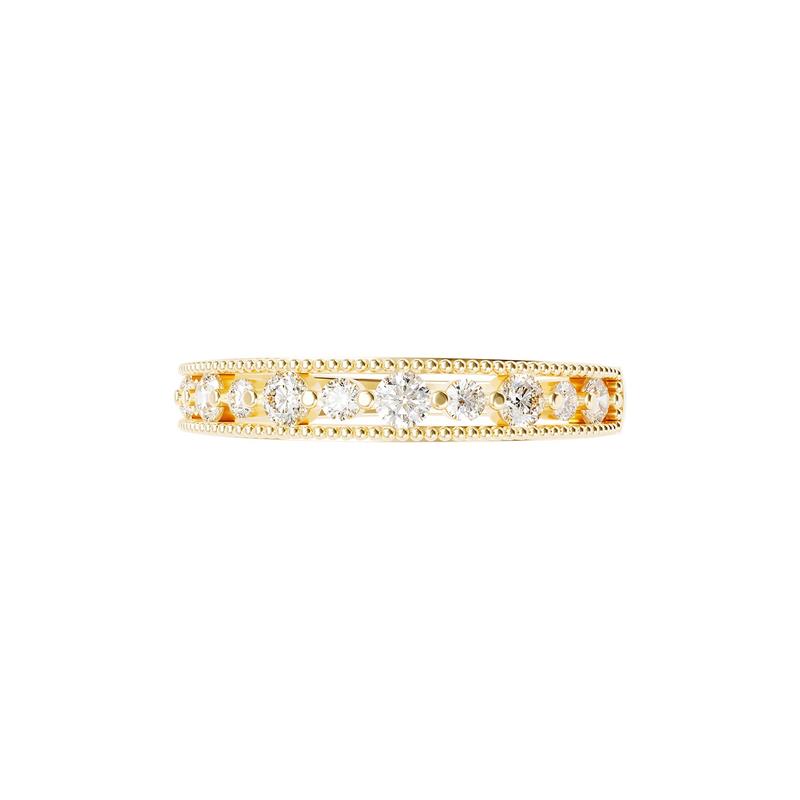 HuyThanhJewelry NLF455 Nhẫn nữ vàng tây 10k Gắn Đá Cz 3