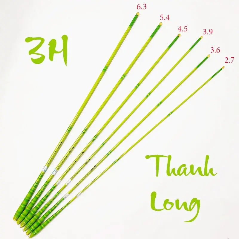 Cần Tay Đơn Đài Thanh Long 3H - Cần Tay Trúc Xanh Chính Hãng