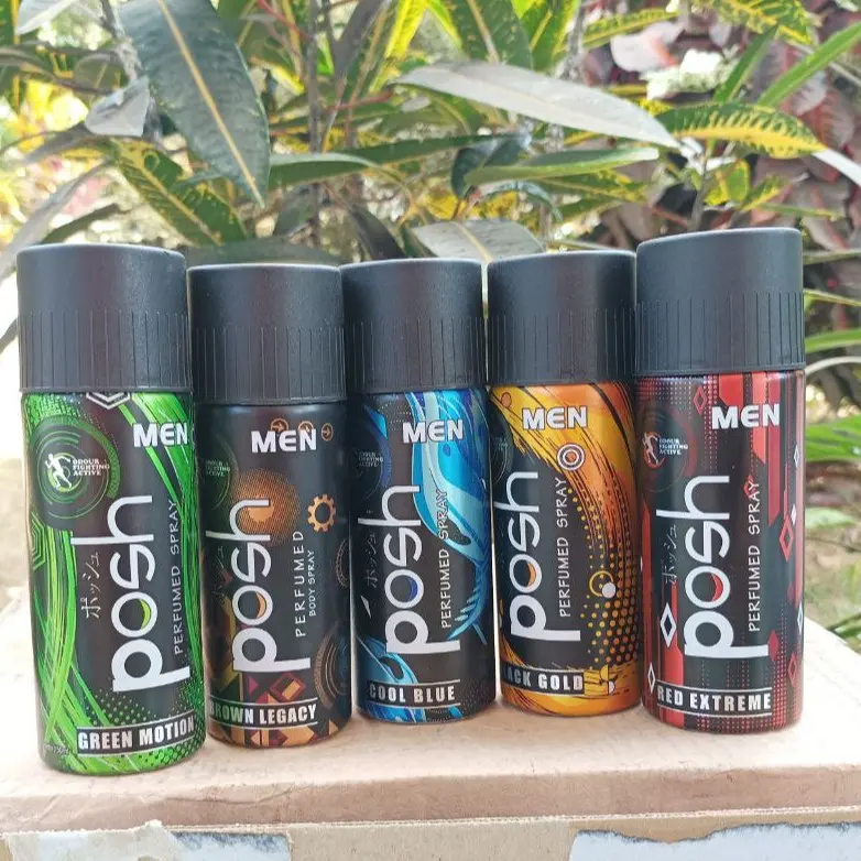 Posh Men Perfumed Body Spray 150 mL x 1 pc - Brown Legacy