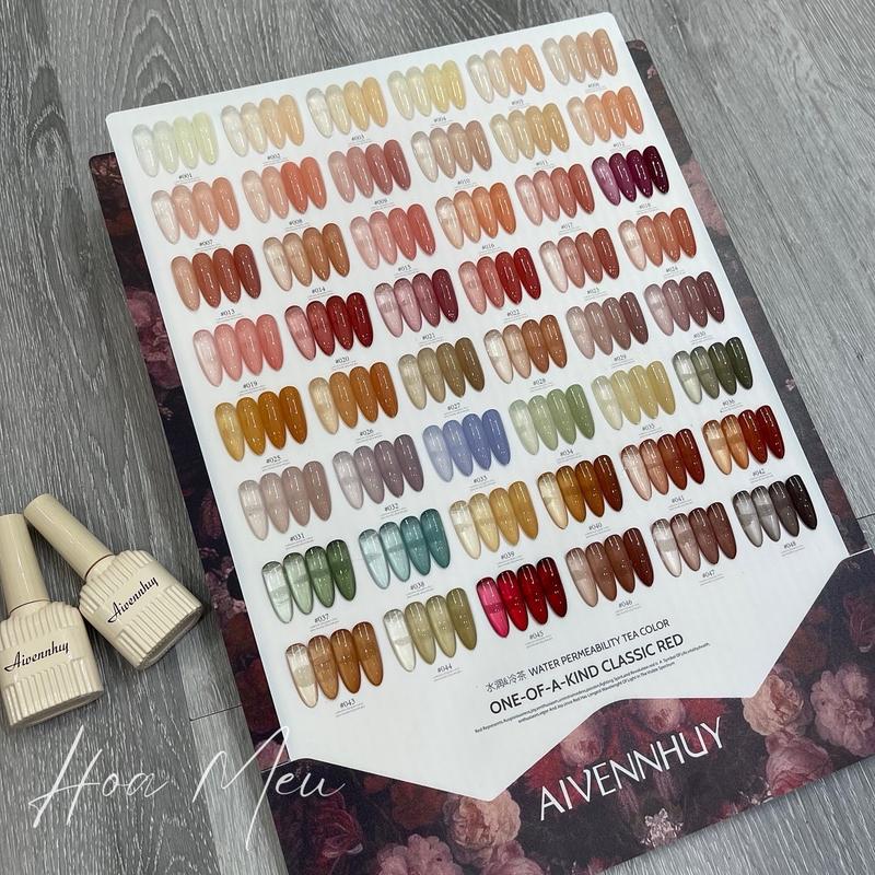 Set thạch 48 tone màu, chất đục nhẹ AIVENNHUY