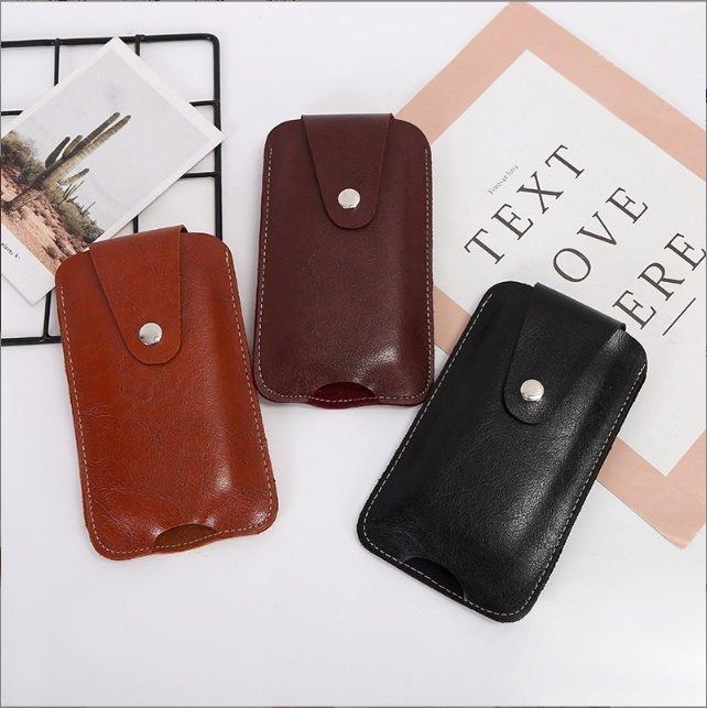 BAO đựng điện thoại, bao da đeo thắt lưng - Túi đeo hông đựng điện thoại - BDM014