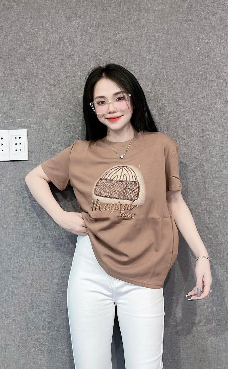 Product Introduction of A032 - Áo Thun Thái Nữ Co Giãn Tôn Dáng, Mịn Mát, Thấm Hút Mồ Hôi, Phối Hình Nổi Top Women 25