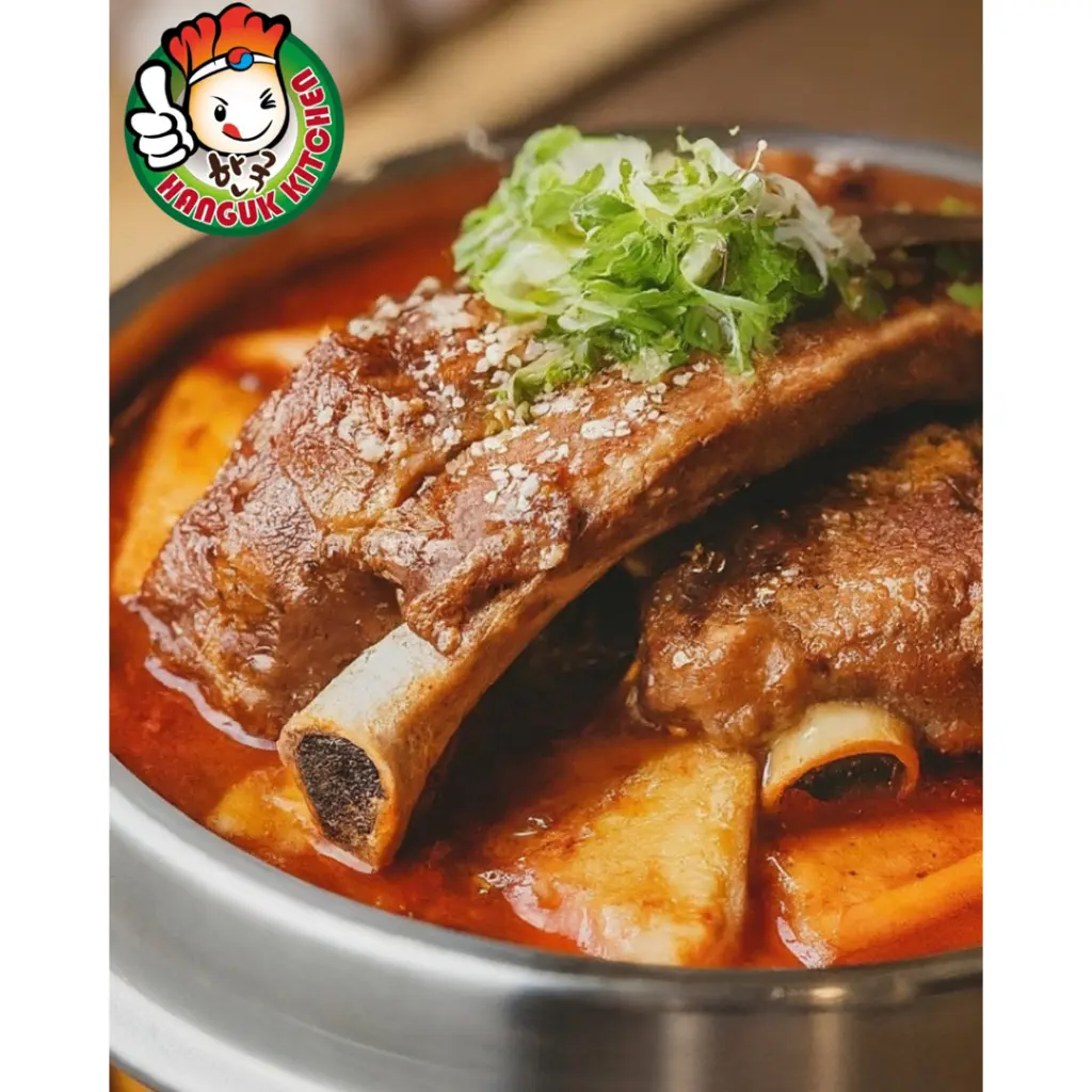 [TF][HEAT & SERVE] Korean Braised Kalbi Jjim (Braised Beef Short Rib Stew) 550g - By Hanguk Kitchen Korean Food Mart