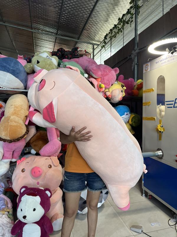 Gấu bông heo lim dim siêu to khổng lồ size 1M2 búp bê đồ chơi cho bé,Lợn Híp Quà Tặng Thú Nhồi Bông Giá Rẻ