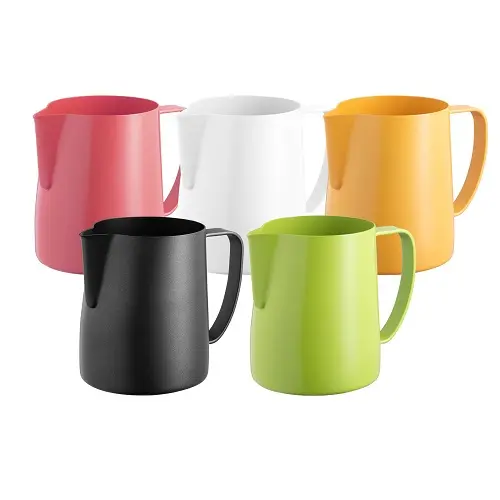 Ca inox 304 đánh sữa mũi nhọn 600ml 0