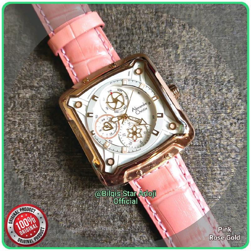 Alexandre Christie Kotak Ac 3030 Wanita Tali Kulit Original 1