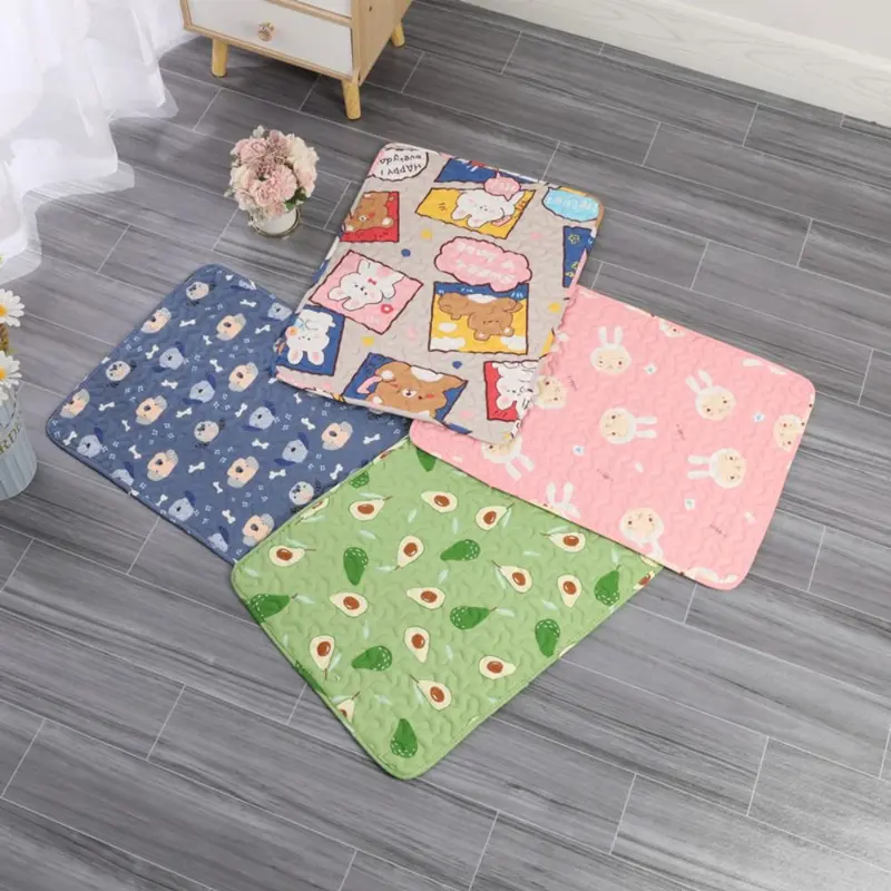 Thảm Làm Mát Cho Chó, Bền Và Có Thể Giặt Được, Đệm Mùa Hè, Thoáng Khí, Thích Hợp Cho Chó Và Mèo, Đệm Đá Cho Thú Cưng, Chăn Cho Mèo, Sofa, Lý Tưởng Cho Thú Cưng 0